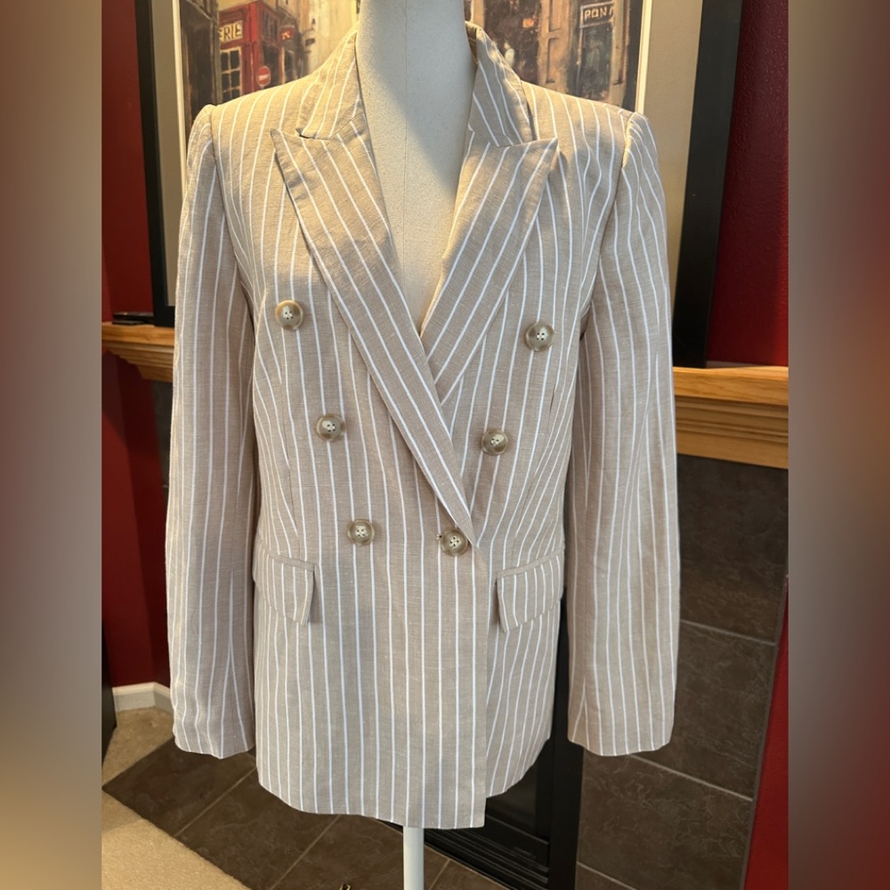 Women's Loft Striped Blazer